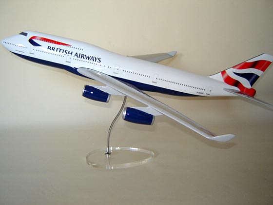 Flugzeugmodell: British Airways Boeing 747-400 1:100 3 verschiedene Designs