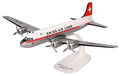 SWISS AIR LINES - Doubglas DC-4 - 1:125