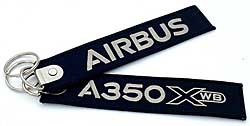 Schlsselanhnger: Airbus - A350 XWB - schwarz