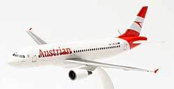 Flugzeugmodelle: Austrian Airlines - Airbus A320-200 - 1:200