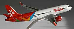Flugzeugmodelle: Air Malta - Airbus A320neo - 1:200