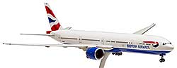 Flugzeugmodelle: British Airways - Boeing 777-300ER - 1:200 - PremiumModell