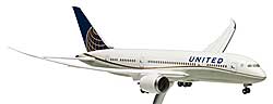 Flugzeugmodelle: United - Boeing 787-8 - 1:200 - PremiumModell