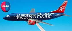 Flugzeugmodelle: Western Pacific - Split - Boeing 737-300 - 1:200