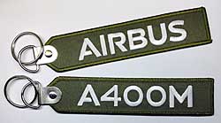 Schlsselanhnger: Airbus - A400M - Olivgrn