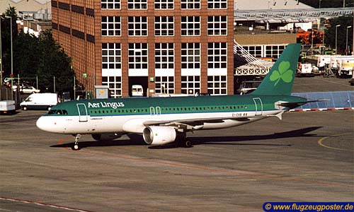 Flugzeugmodell: Aer Lingus Airbus A320 1:100 