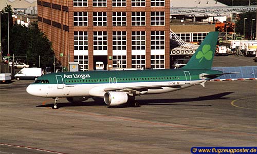 Flugzeugmodell: Aer Lingus Airbus A320 1:100