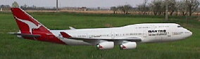 Flugzeugmodell: Qantas Airways Boeing 747-400 1:50 
