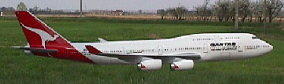Flugzeugmodell: Qantas Airways Boeing 747-400 1:50