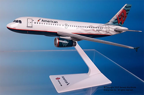 American Airlines - American West Airlines - Airbus A319-100 - 1:200