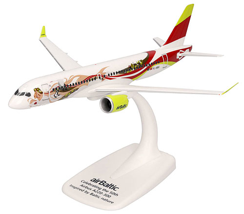 Air Baltic - 50th A220 - Airbus A220-300 - 1:200
