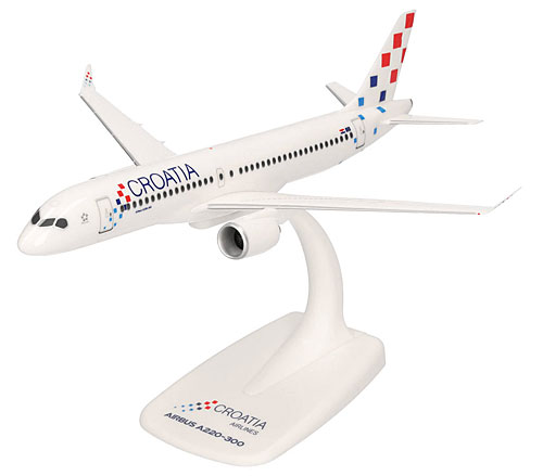 Croatia Airlines - Airbus A220-300 - 1:200