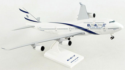 El Al - Boeing 747-400 - 1:200 - PremiumModell