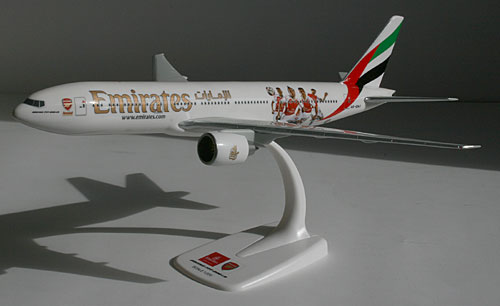 Emirates - Arsenal London - Boeing 777-200LR - 1:200