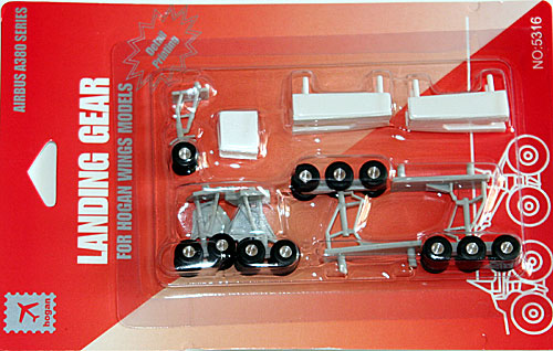 Fahrwerk Set Airbus A380 für Hogan Modelle 1:200