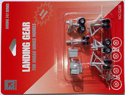 Fahrwerk Set Boeing 747 für Hogan Modelle 1:200