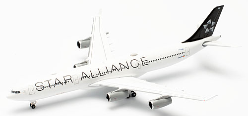 Lufthansa Cityline - Star Alliance - Airbus A340-300 - 1:500