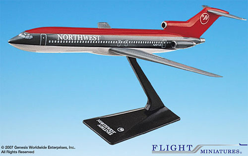 Northwest Airlines - Boeing 727-200 - 1:200