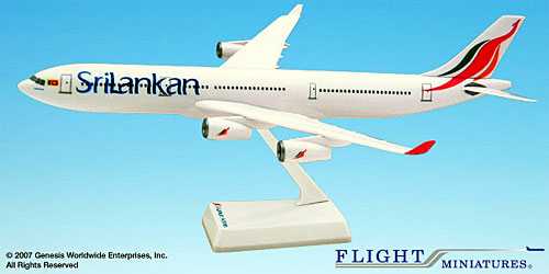 SriLankan - Airbus A340-300 - 1:200