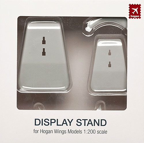 Aufsteller für Hogan Modelle 1:200 1x Mittel und 1x klein