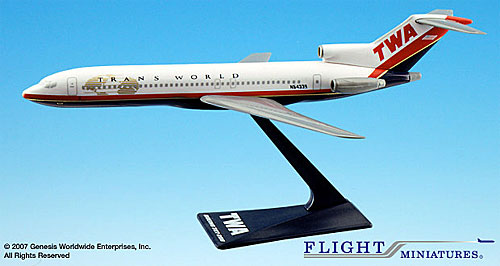 TWA - Boeing 727-200 - 1:200