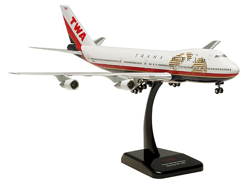 TWA - Boeing 747-100 - 1:200 - PremiumModell