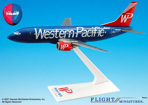 Western Pacific - Split - Boeing 737-300 - 1:200
