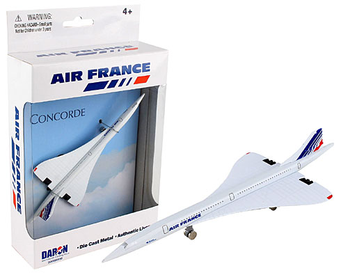 Air France Concorde Spielzeugflugzeug