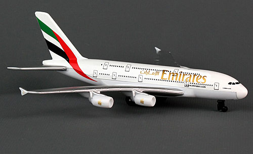 Emirates A380 Spielzeugflugzeug