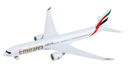 Emirates B777X Spielzeugmodell