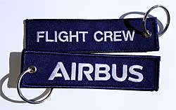 Schlsselanhnger: Airbus Flight Crew - blau