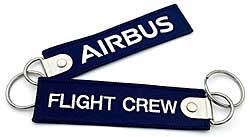 Schlsselanhnger: Airbus Flight Crew - blau