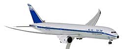 Flugzeugmodelle: El Al - Retro - Boeing 787-9 - 1:200 - PremiumModell