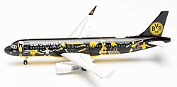 Flugzeugmodelle: Eurowings - BVB Fanairbus - Airbus A320-200 - 1:200 - PremiumModell
