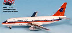 Flugzeugmodelle: Hapag-Lloyd - Boeing 737-200 - 1:500