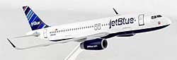 Flugzeugmodelle: JetBlue - Barcode - Airbus A320-200 - 1:150 - PremiumModell