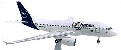 Flugzeugmodelle: Lufthansa - Airbus A319-100 - LU - 1:200 - PremiumModell