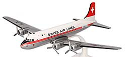 Flugzeugmodelle: SWISS AIR LINES - Doubglas DC-4 - 1:125