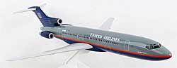 Flugzeugmodelle: United Airlines - Boeing 727-200 - 1:150 - PremiumModell
