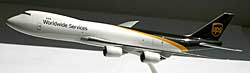 Flugzeugmodelle: UPS - Boeing 747-8F - 1:250