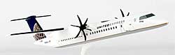 United Express - Bombardier Dash8 Q400 - 1:100 - Premium Modell